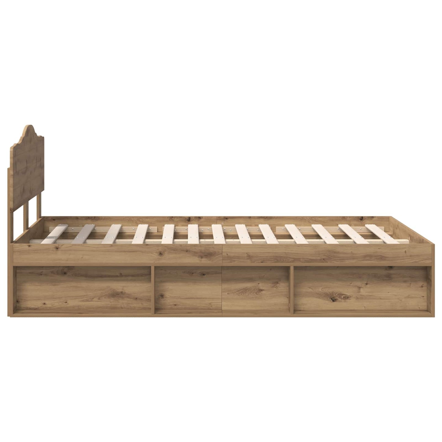 Struttura del letto Rovere Artigianale 120 x 200 cm