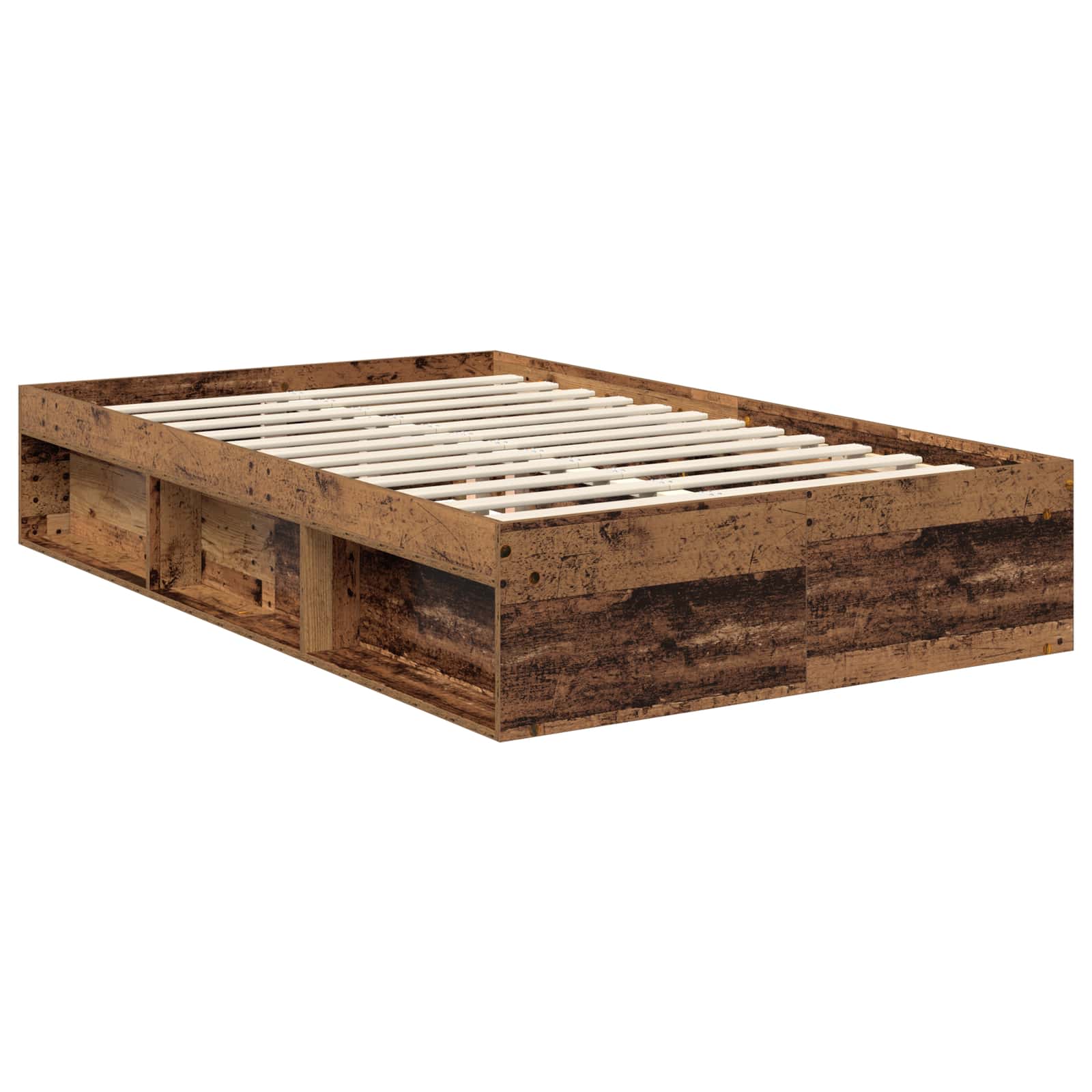 Struttura del letto Legno vecchio 120 x 190 cm Pino massello | homemem39