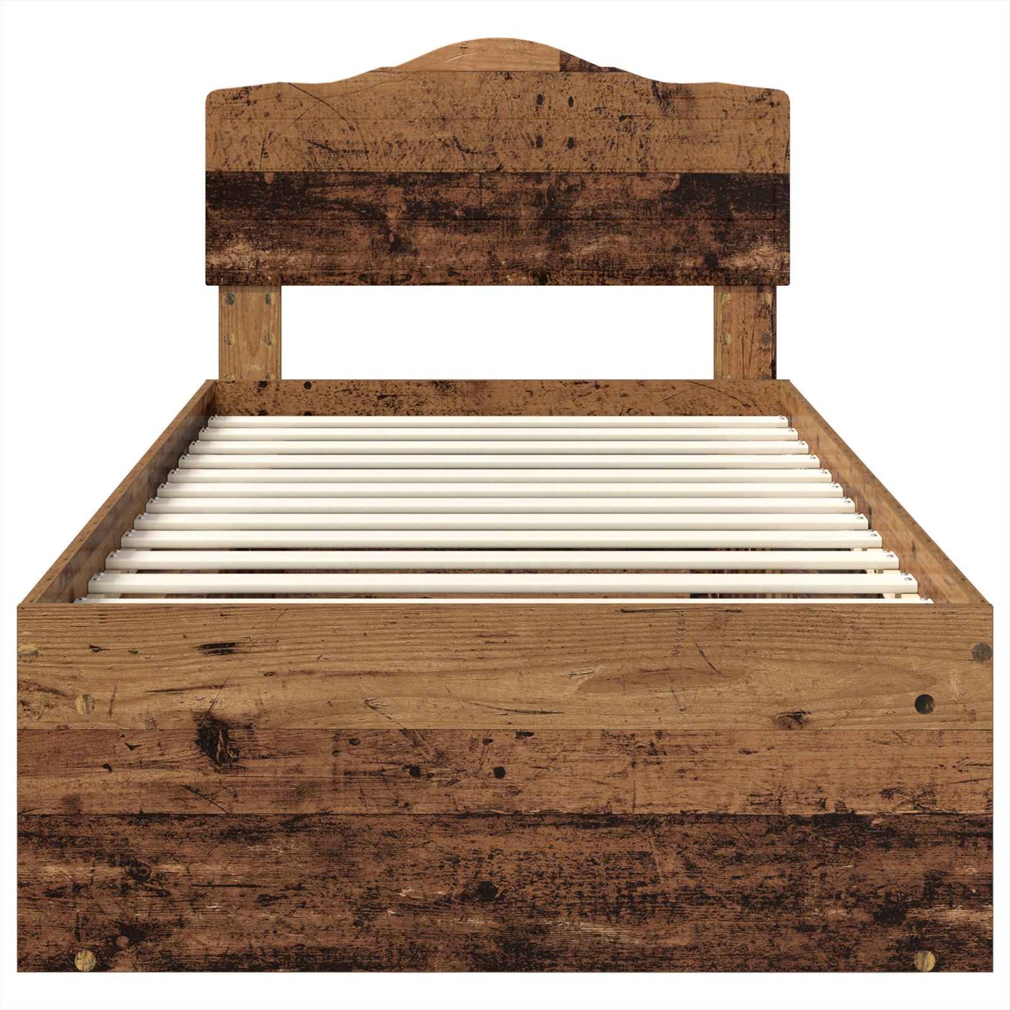 Struttura del letto Legno vecchio 100 x 200 cm Pino massello | homemem39