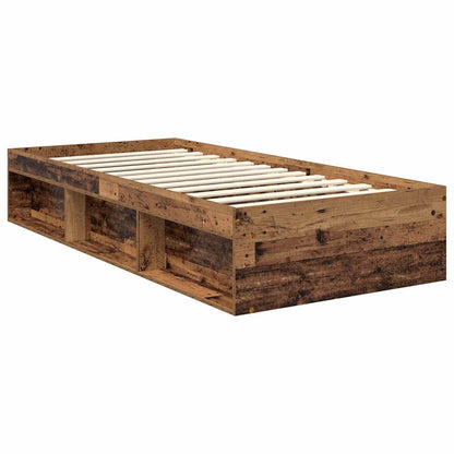 Struttura del letto Legno vecchio 90 x 200 cm Pino massello | homemem39