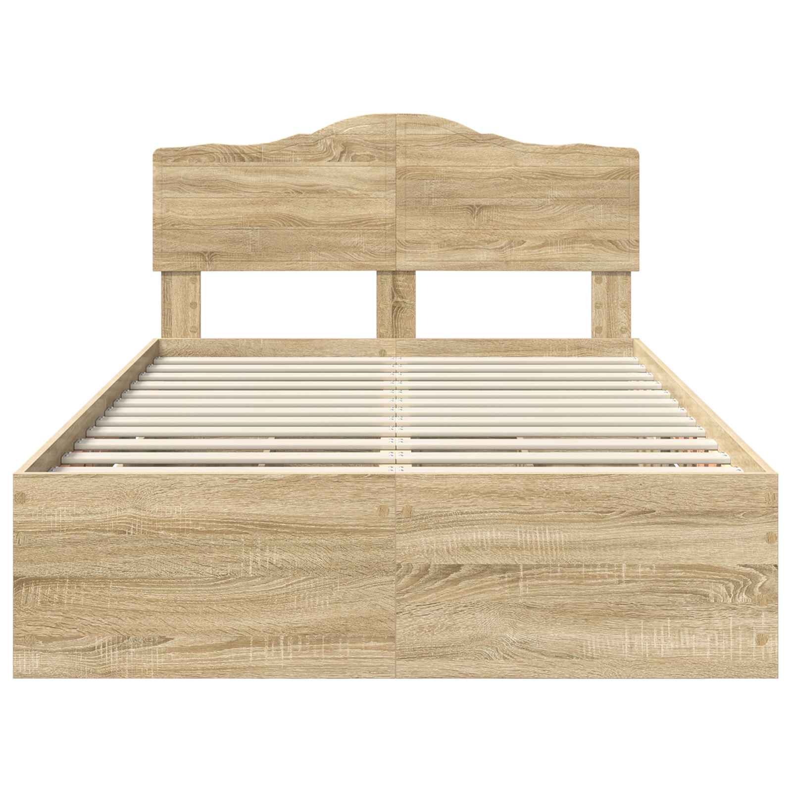 Struttura del letto con cassetto Rovere Sonoma 120 x 200 cm | homemem39