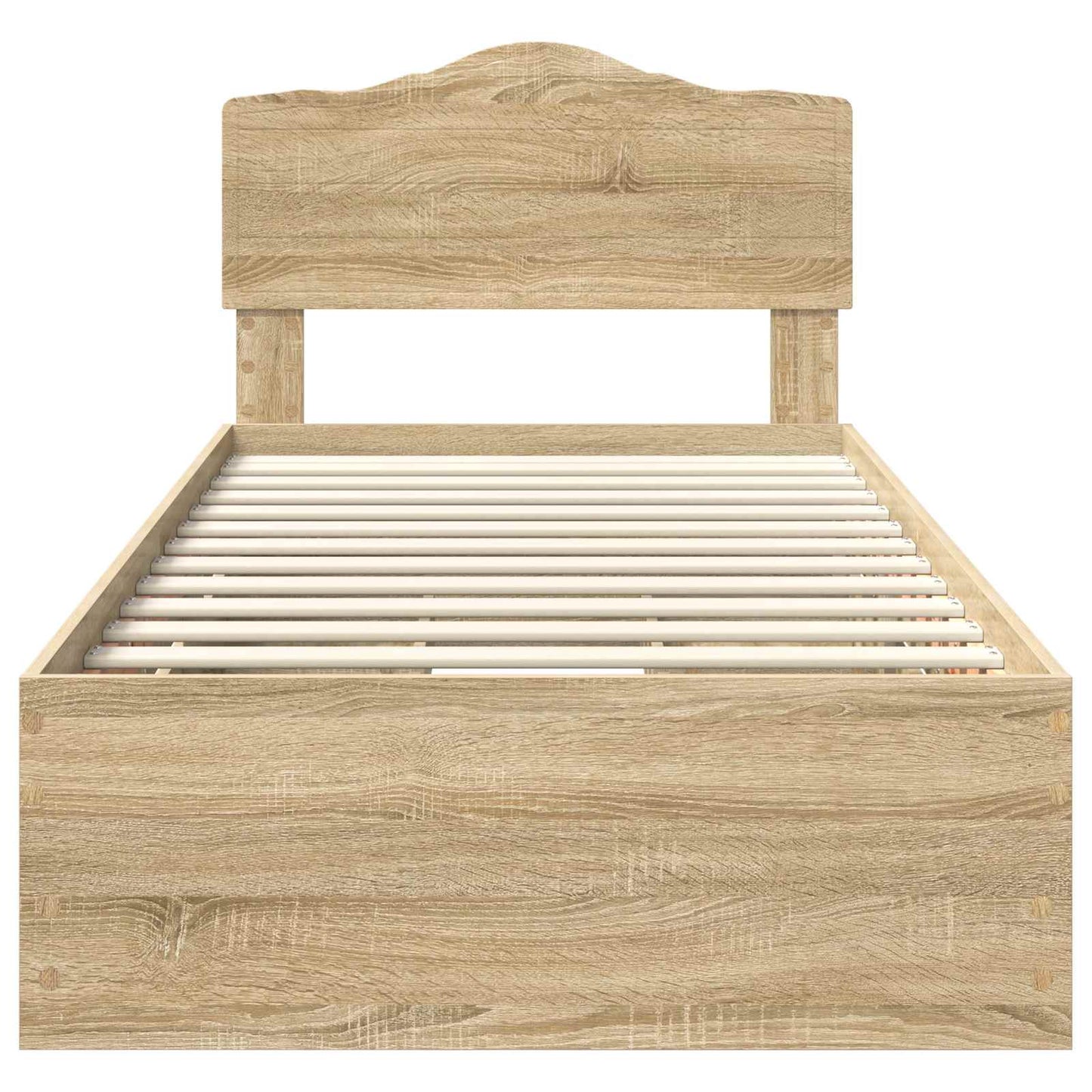 Struttura del letto con cassetto Rovere Sonoma 90 x 190 cm