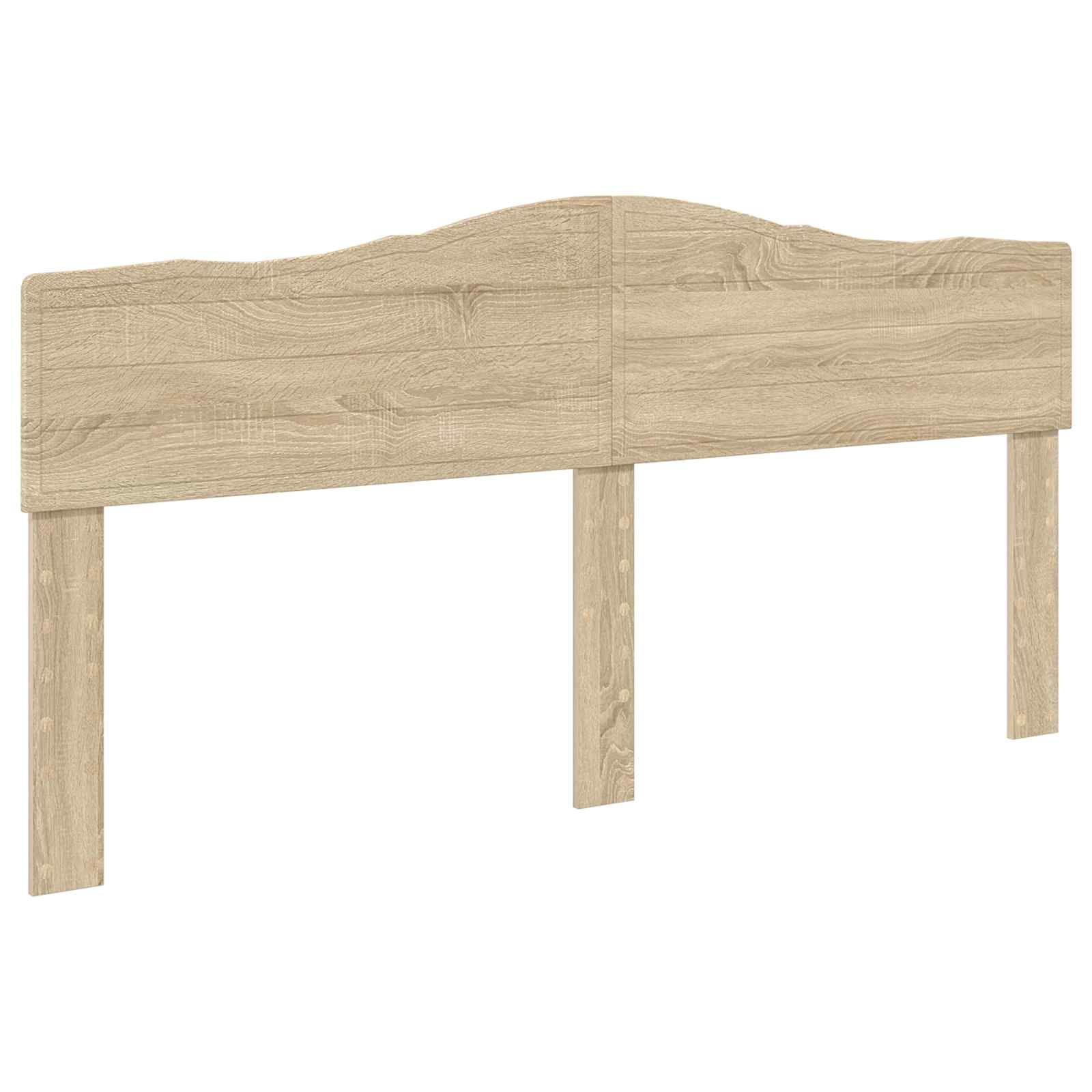 Letto con Contenitore con testiera Rovere Sonoma 180 x 200 cm | homemem39