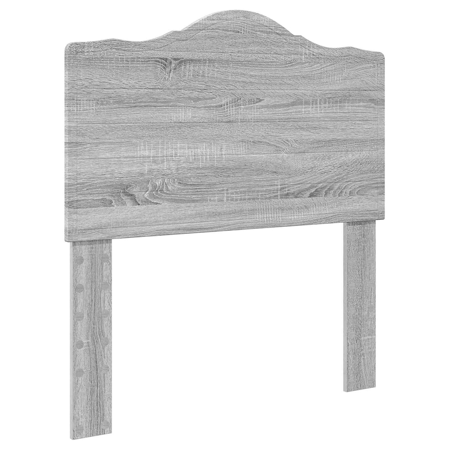 Struttura del letto con testiera Grigio Sonoma 100 x 200 cm | homemem39