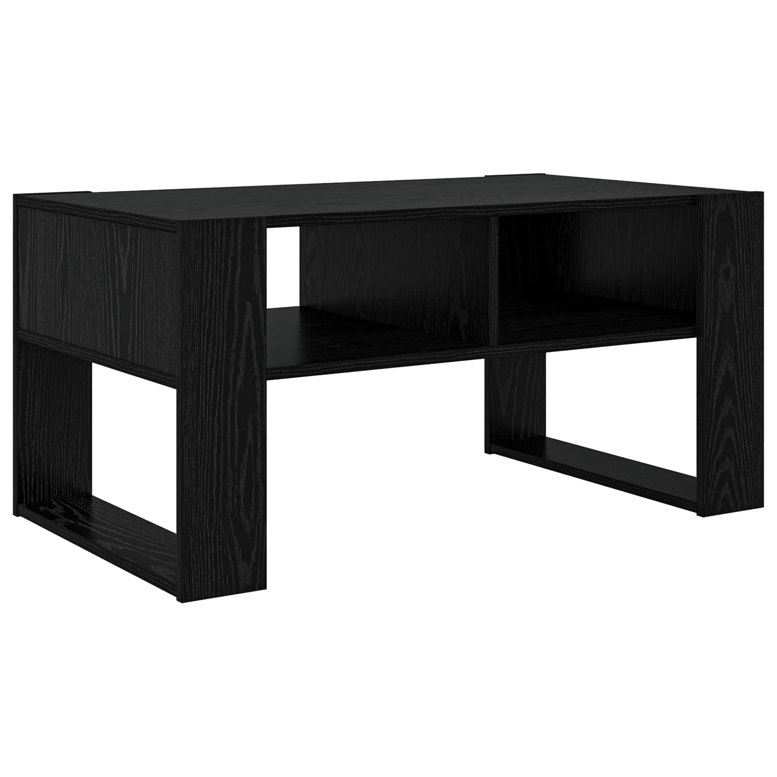 Tavolino da salotto Rovere Nero 92 x 53 x 45 cm | homemem39