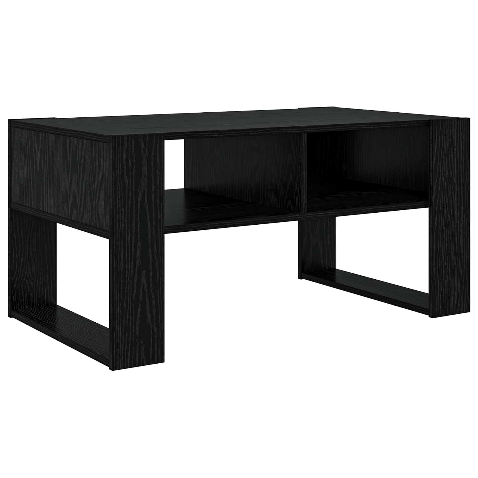 Tavolino da salotto Rovere Nero 92 x 53 x 45 cm | homemem39