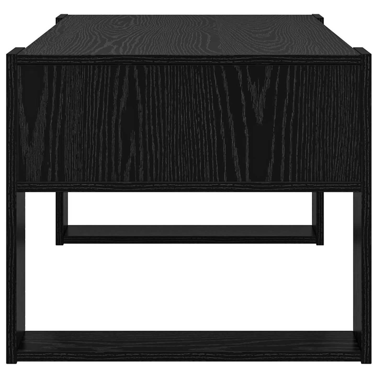 Tavolino da salotto Rovere Nero 92 x 53 x 45 cm | homemem39