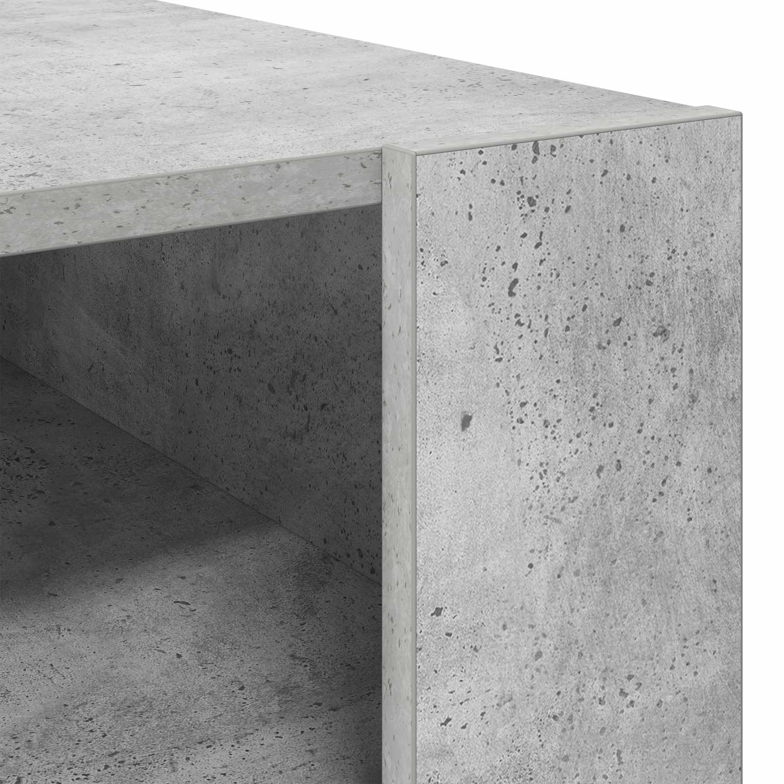 Tavolino da salotto Grigio cemento 92 x 53 x 45 cm | homemem39