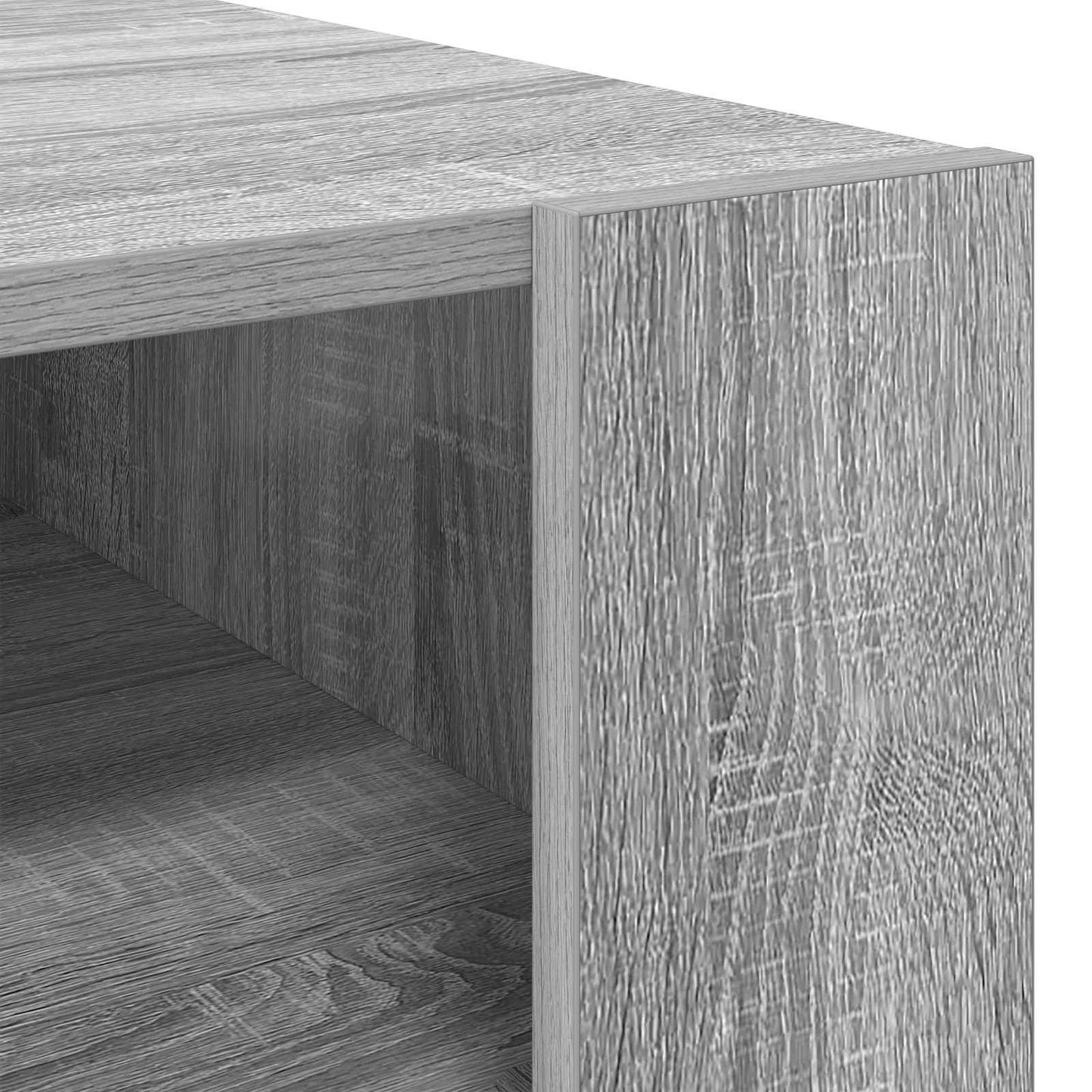Tavolino da salotto Grigio Sonoma 92 x 53 x 45 cm | homemem39
