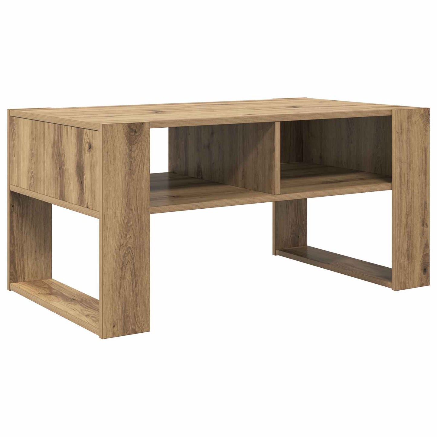 Tavolino da salotto Rovere artigianale 92 x 53 x 45 cm | homemem39