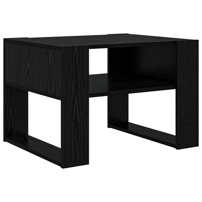 Tavolino da salotto Rovere Nero 66 x 53 x 45 cm | homemem39