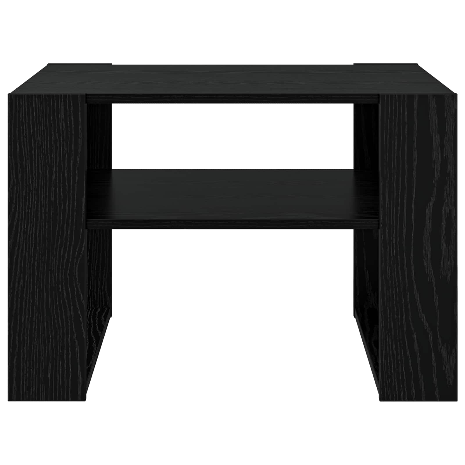 Tavolino da salotto Rovere Nero 66 x 53 x 45 cm | homemem39