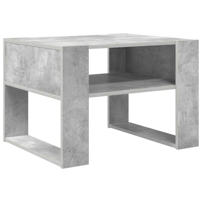 Tavolino da salotto Grigio cemento 66 x 53 x 45 cm | homemem39