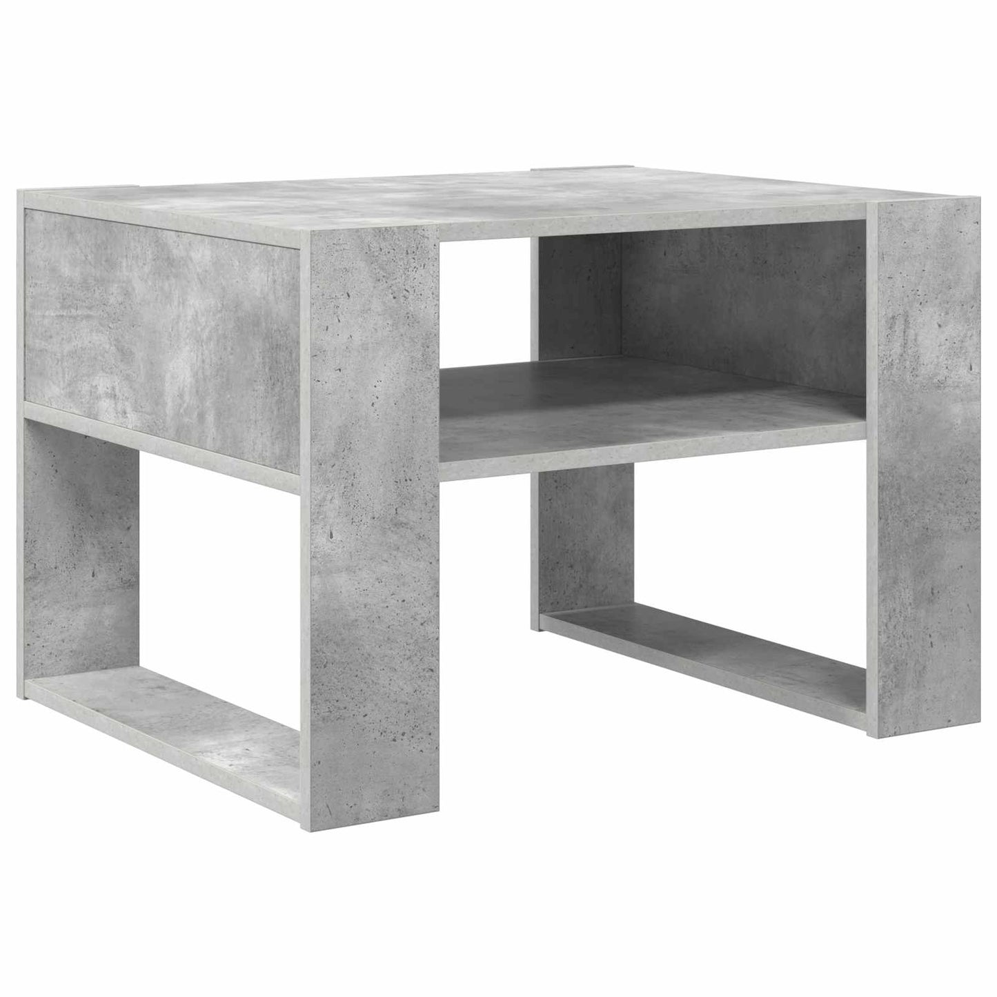 Tavolino da salotto Grigio cemento 66 x 53 x 45 cm | homemem39
