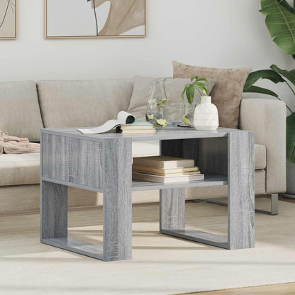 Tavolino da salotto Grigio Sonoma 66 x 53 x 45 cm | homemem39