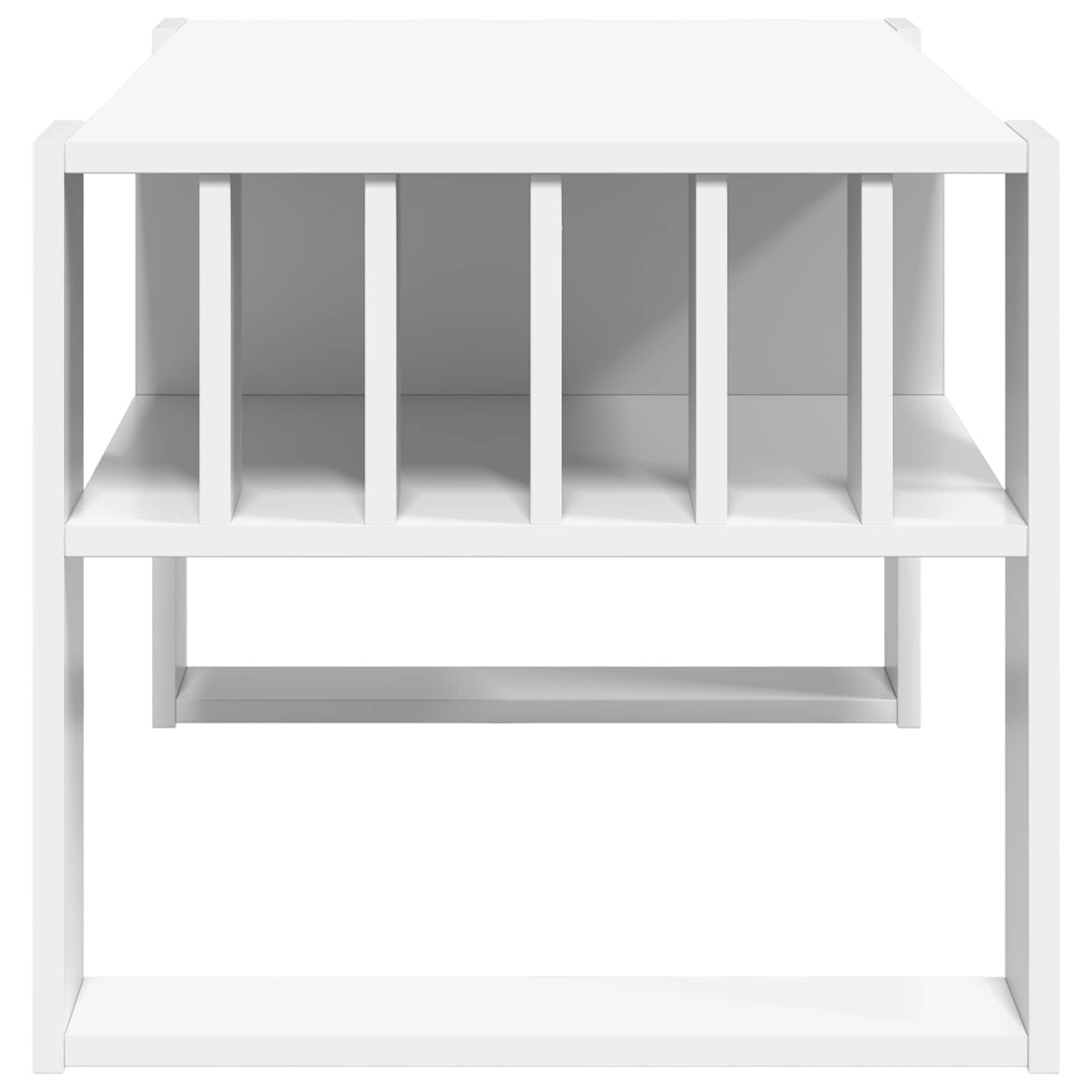 Tavolino da salotto Bianco 92 x 49,5 x 45 cm Legno multistrato | homemem39