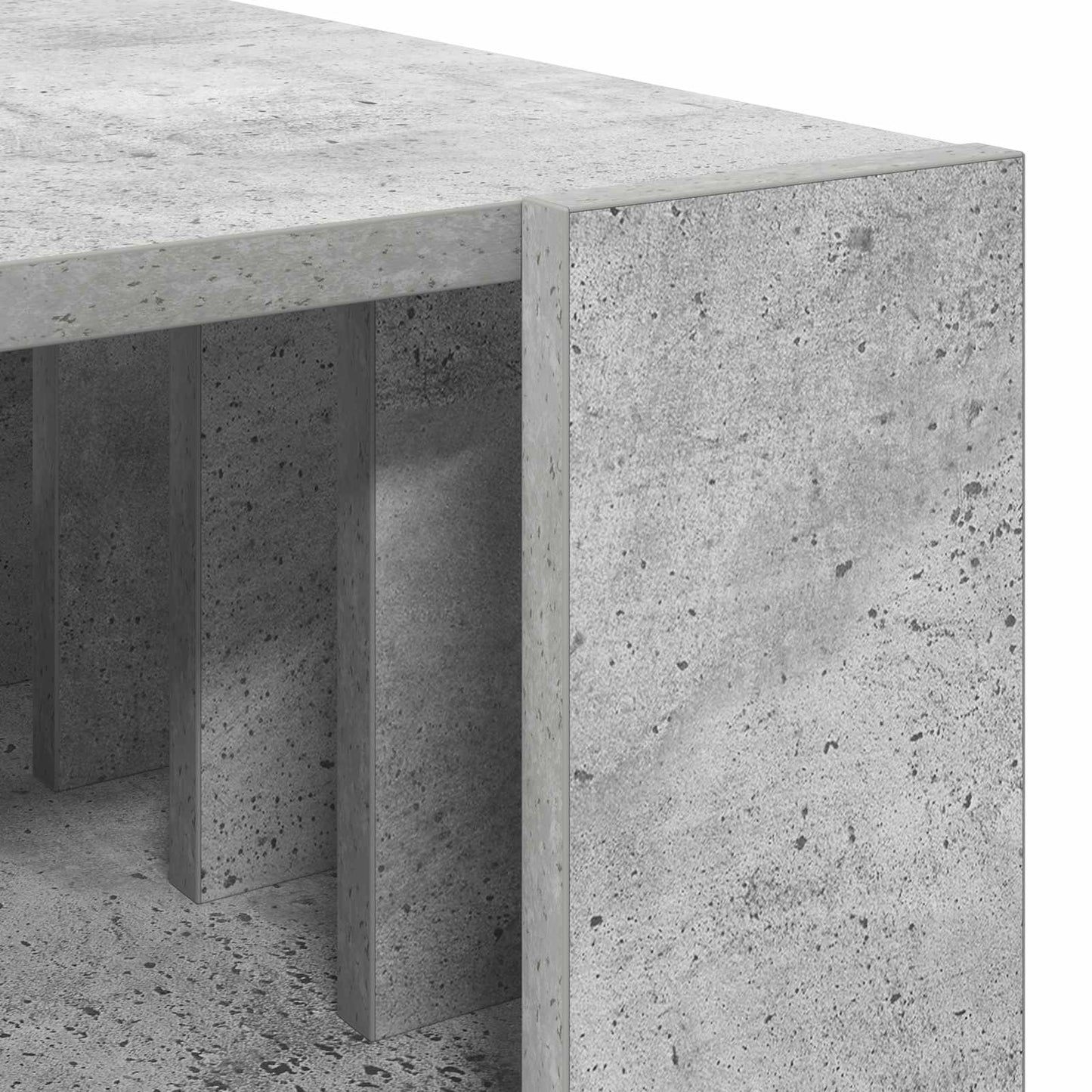 Tavolino da salotto Grigio cemento 92 x 49,5 x 45 cm | homemem39