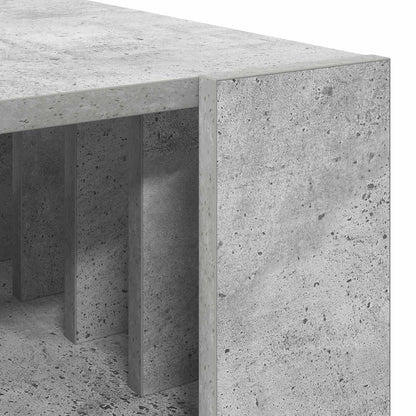 Tavolino da salotto Grigio cemento 92 x 49,5 x 45 cm | homemem39