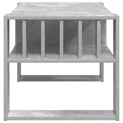 Tavolino da salotto Grigio cemento 92 x 49,5 x 45 cm | homemem39