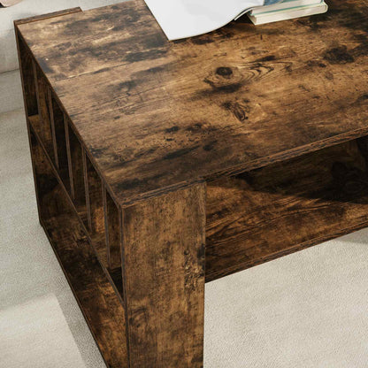 Tavolino da salotto Rovere fumé 92 x 49,5 x 45 cm | homemem39