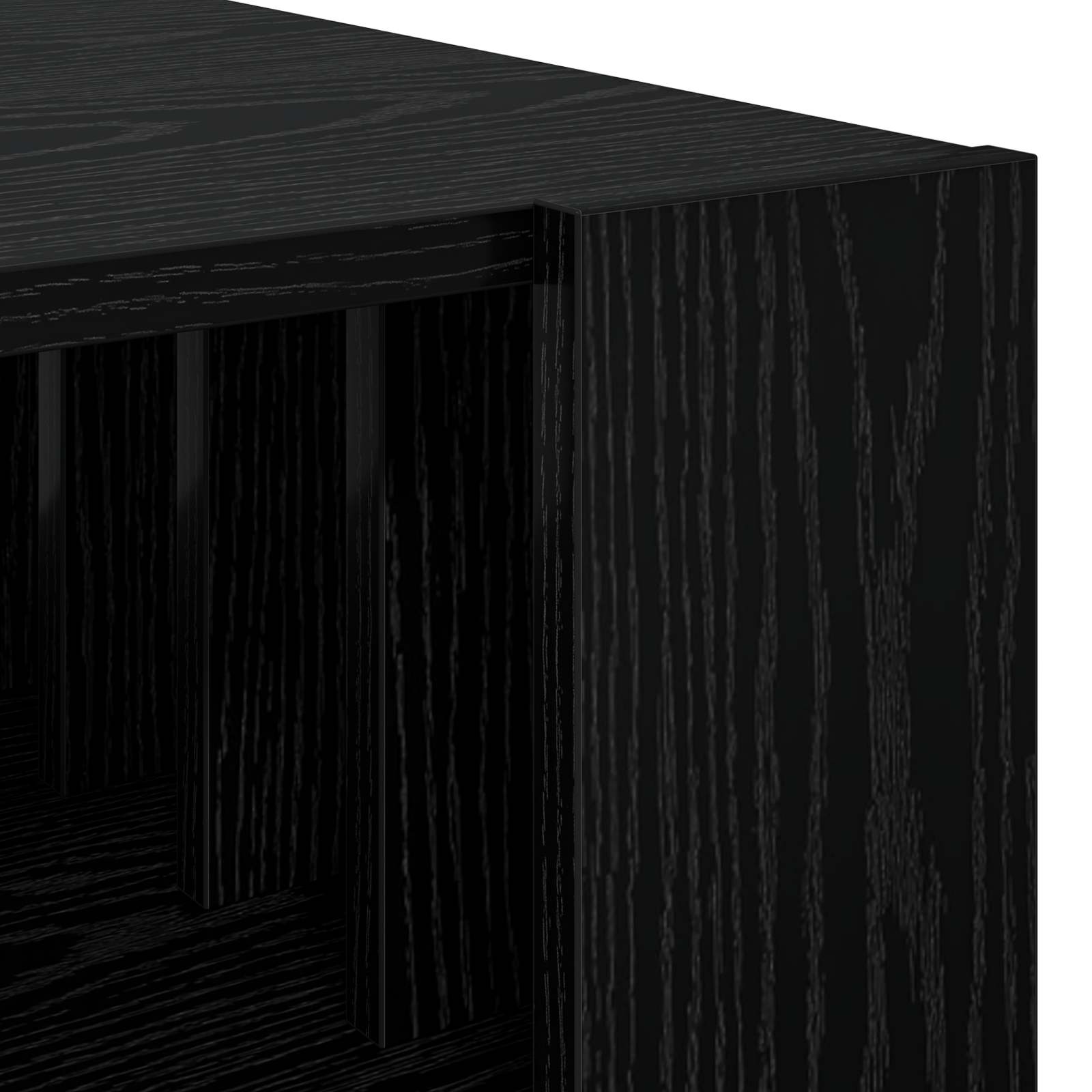 Tavolino da salotto Rovere Nero 66 x 49,5 x 45 cm | homemem39