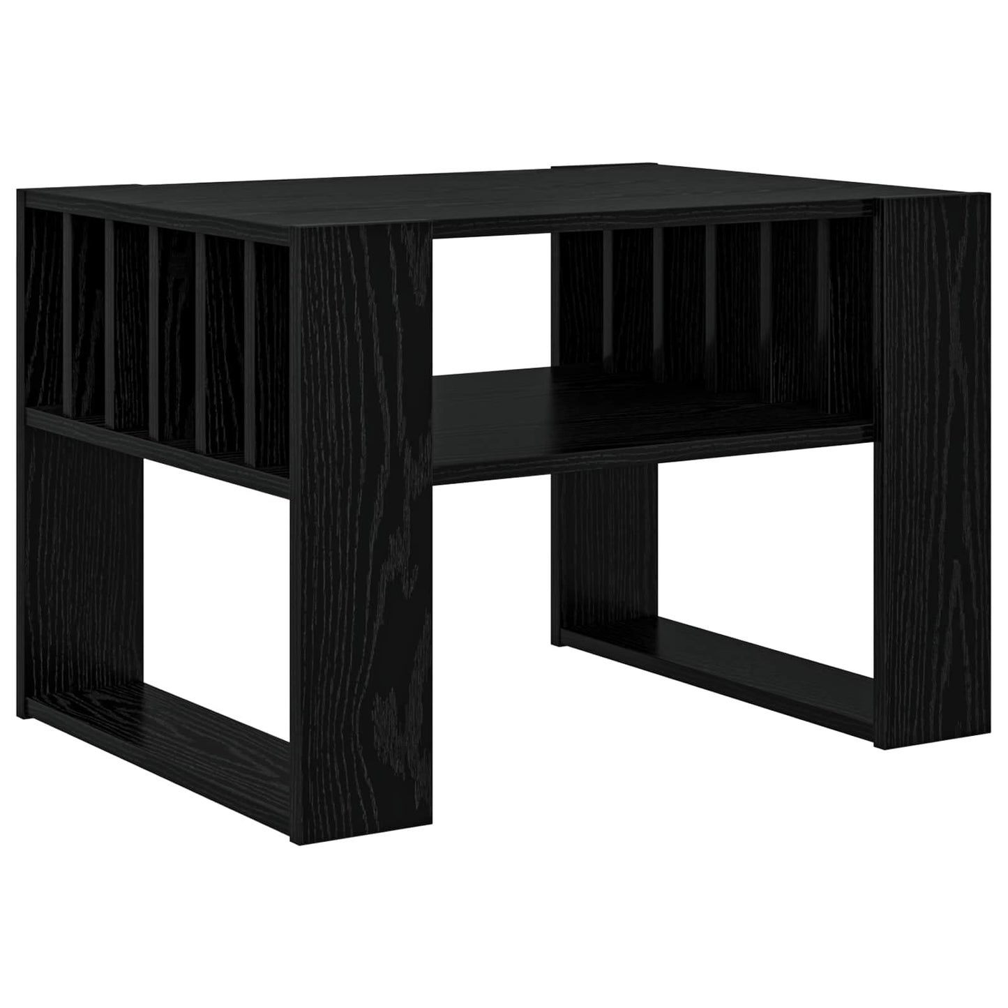 Tavolino da salotto Rovere Nero 66 x 49,5 x 45 cm | homemem39