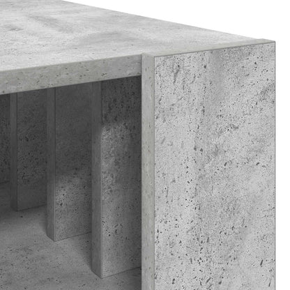 Tavolino da salotto Grigio cemento 66 x 49,5 x 45 cm | homemem39