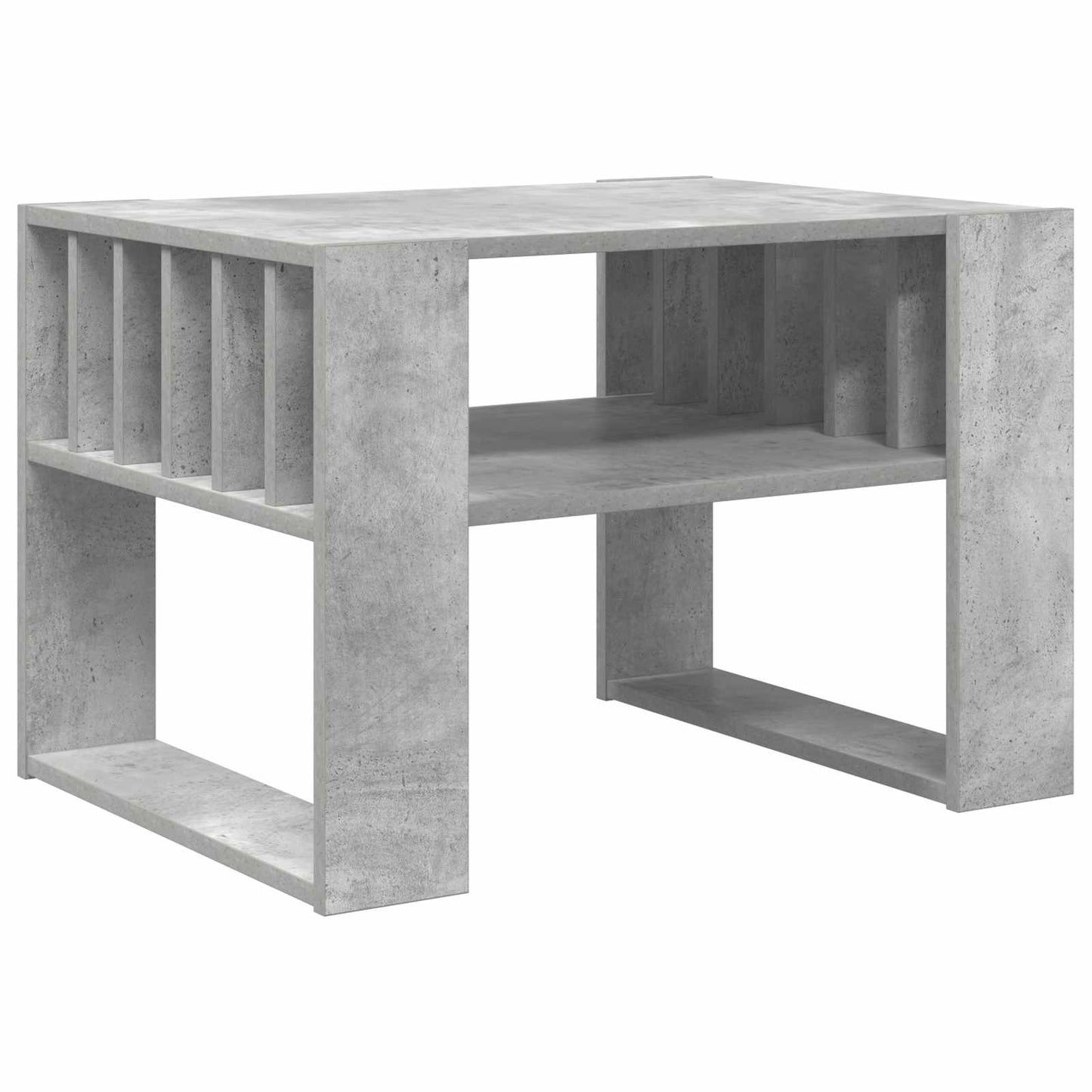 Tavolino da salotto Grigio cemento 66 x 49,5 x 45 cm | homemem39