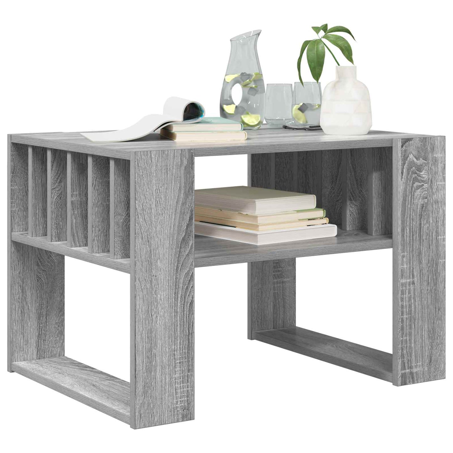 Tavolino da salotto Grigio Sonoma 66 x 49,5 x 45 cm