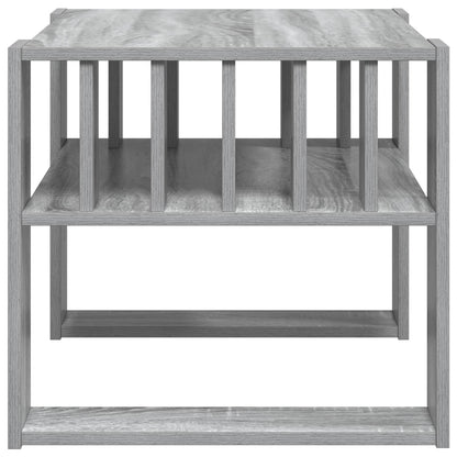 Tavolino da salotto Grigio Sonoma 66 x 49,5 x 45 cm | homemem39
