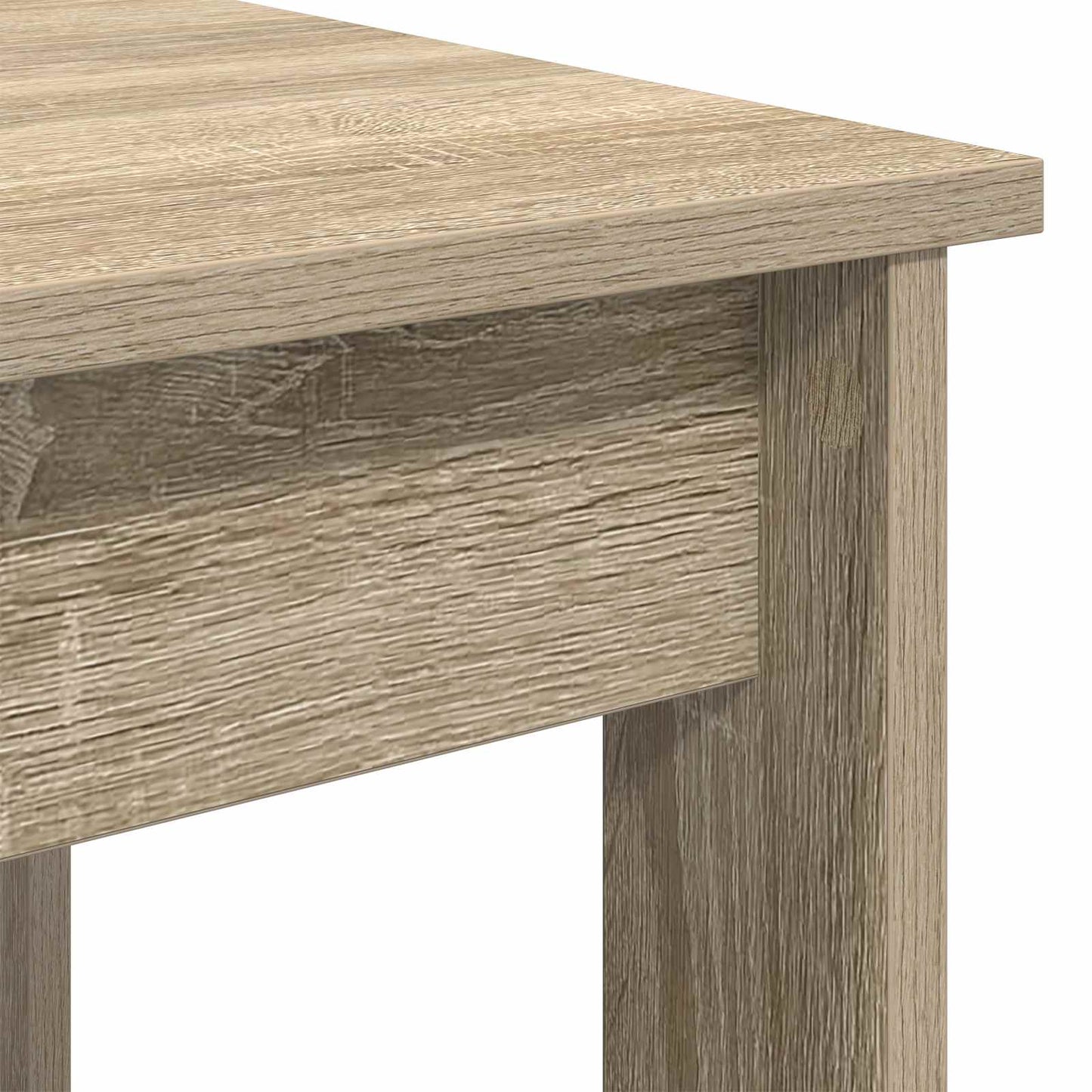 Set di Tavolini da Caffè 2 pcs Rovere Sonoma Legno multistrato