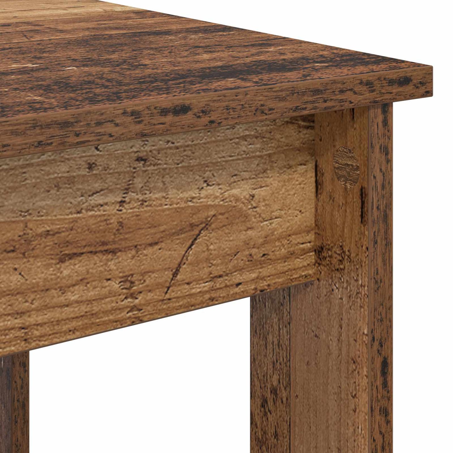 Set di Tavolini da Caffè 2 pcs Legno vecchio Legno multistrato
