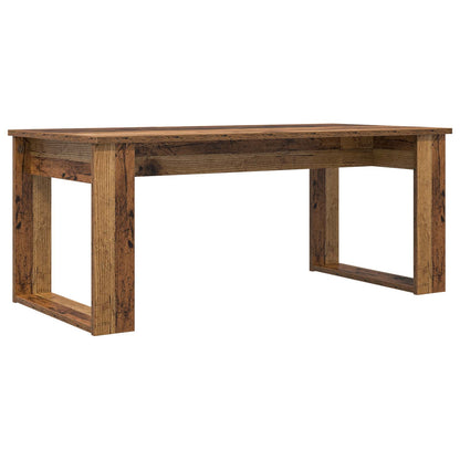 Set di Tavolini da Caffè 2 pcs Legno vecchio Legno multistrato | homemem39