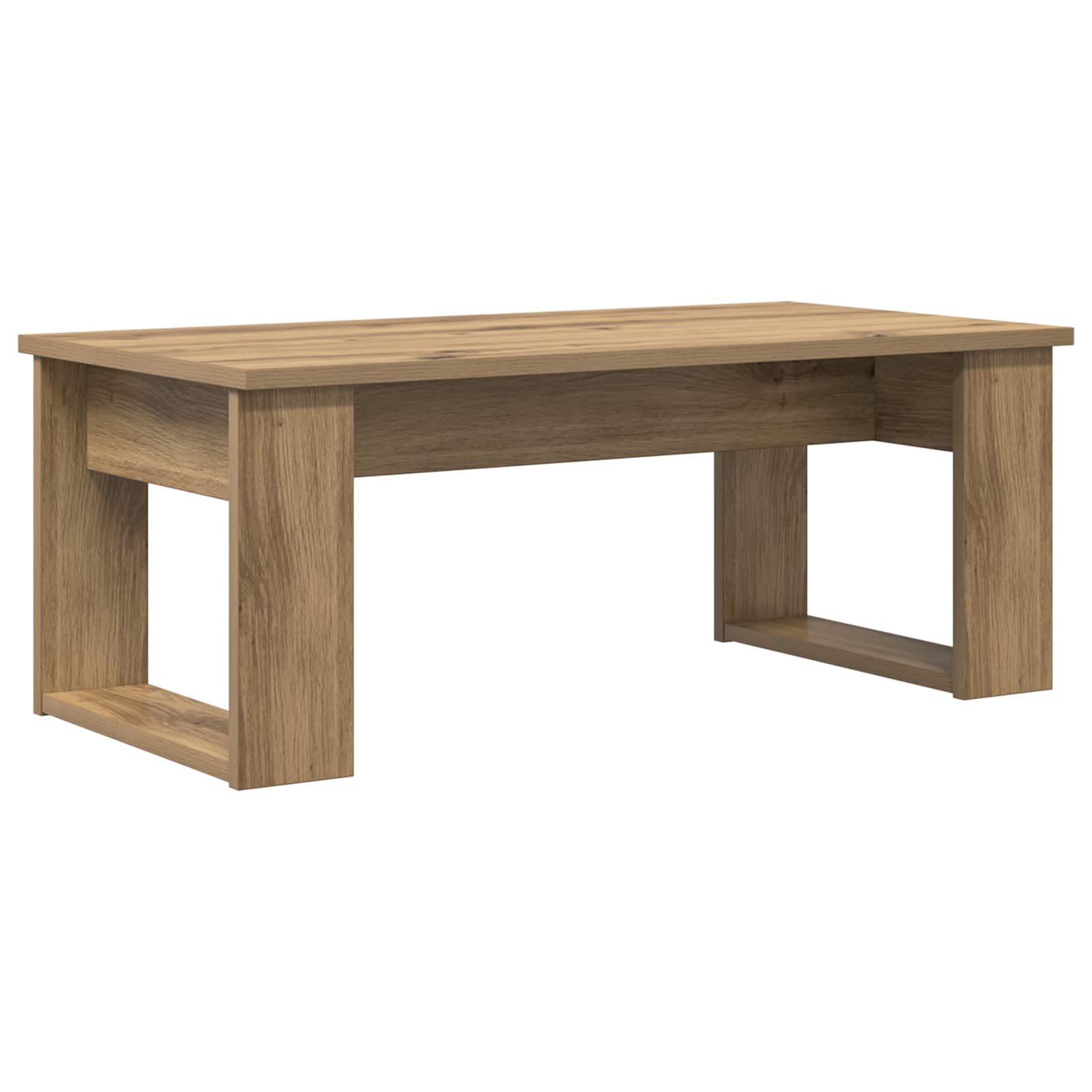 Set di Tavolini da Caffè 2 pcs Rovere artigianale | homemem39
