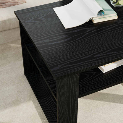 Tavolino da salotto Rovere Nero 64 x 54 x 44 cm | homemem39