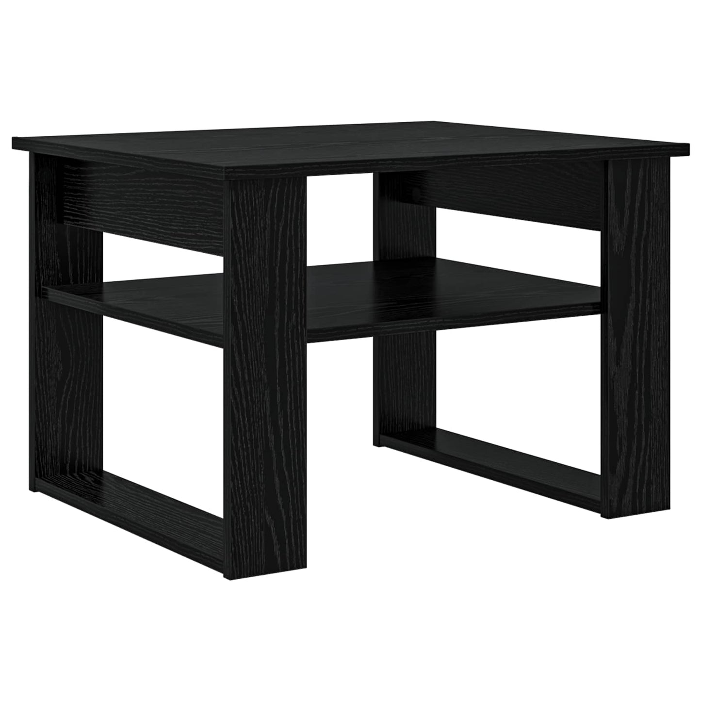 Tavolino da salotto Rovere Nero 64 x 54 x 44 cm | homemem39