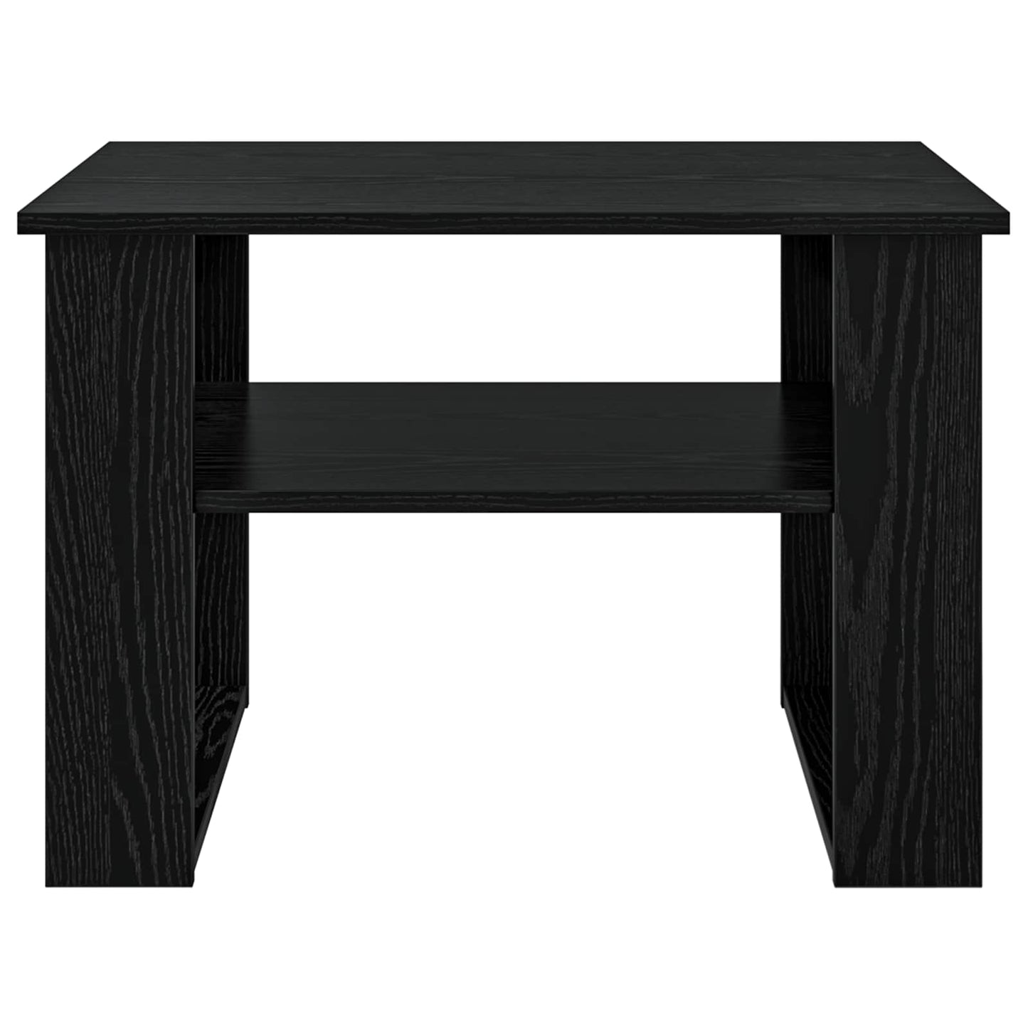 Tavolino da salotto Rovere Nero 64 x 54 x 44 cm | homemem39