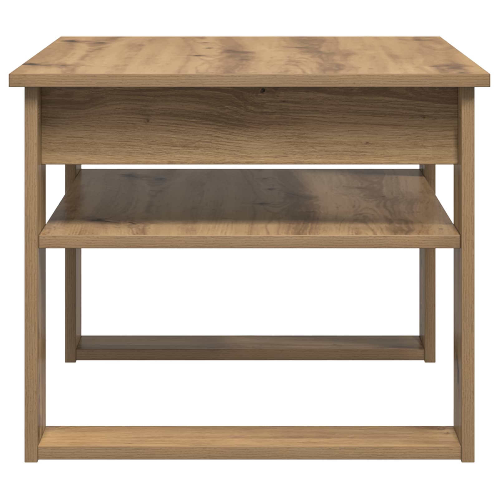 Tavolino da salotto Rovere artigianale 64 x 54 x 44 cm | homemem39