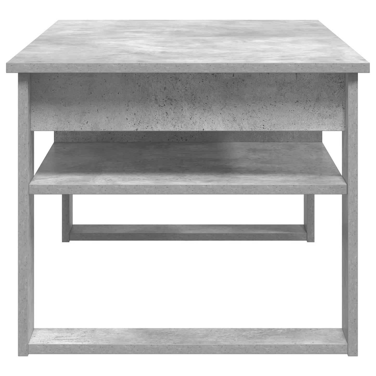 Tavolino da salotto Grigio cemento 96 x 54 x 44 cm