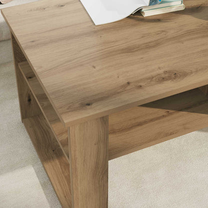 Tavolino da salotto Rovere artigianale 96 x 54 x 44 cm | homemem39