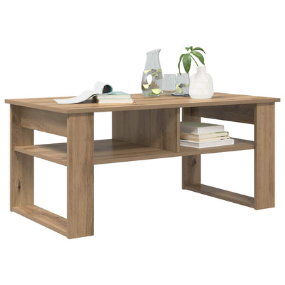 Tavolino da salotto Rovere artigianale 96 x 54 x 44 cm | homemem39
