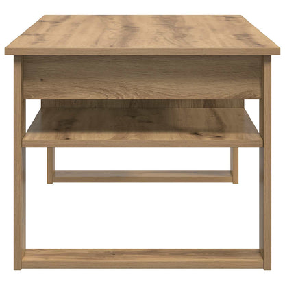 Tavolino da salotto Rovere artigianale 96 x 54 x 44 cm | homemem39