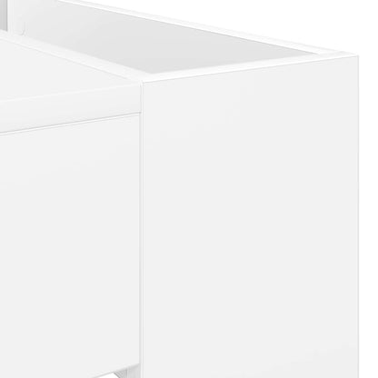 Tavolino da salotto Bianco 110 x 50 x 41 cm Legno multistrato | homemem39