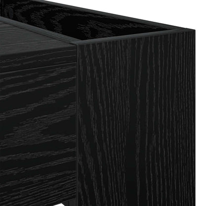 Tavolino da salotto Rovere Nero 110 x 50 x 41 cm