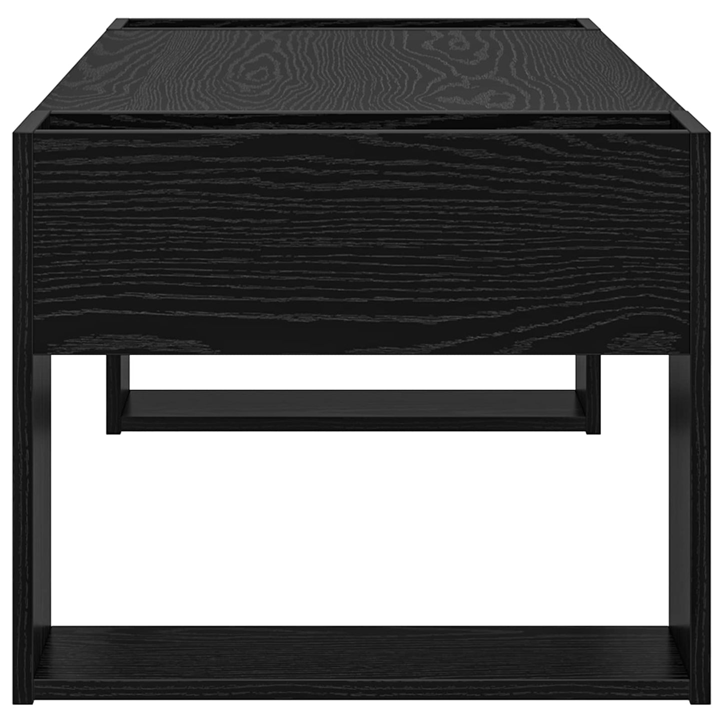 Tavolino da salotto Rovere Nero 110 x 50 x 41 cm | homemem39