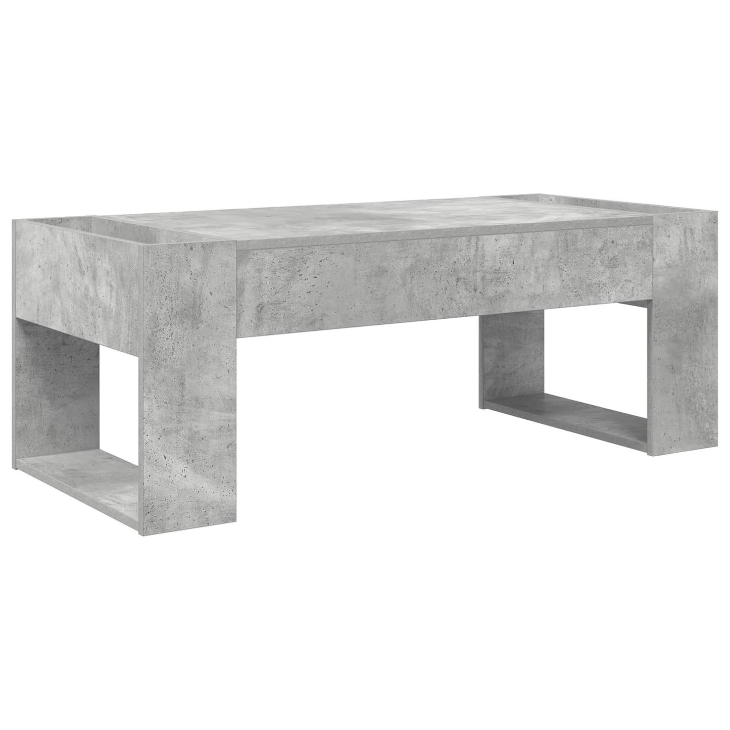 Tavolino da salotto Grigio cemento 110 x 50 x 41 cm | homemem39