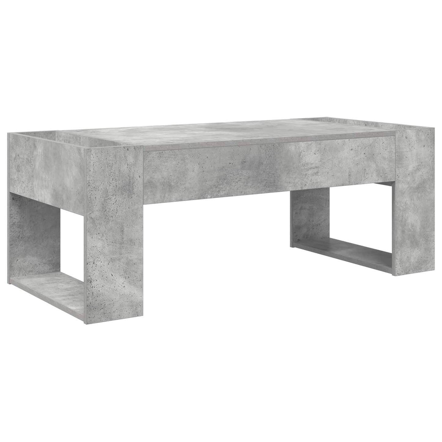 Tavolino da salotto Grigio cemento 110 x 50 x 41 cm