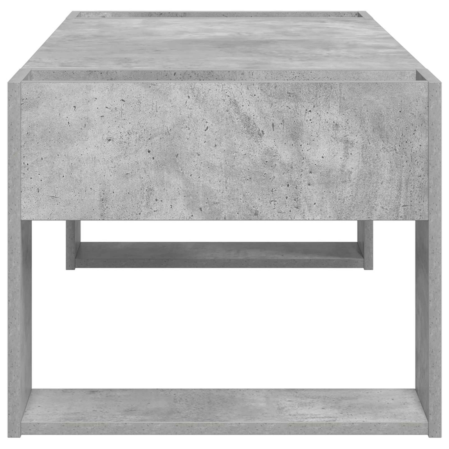 Tavolino da salotto Grigio cemento 110 x 50 x 41 cm | homemem39