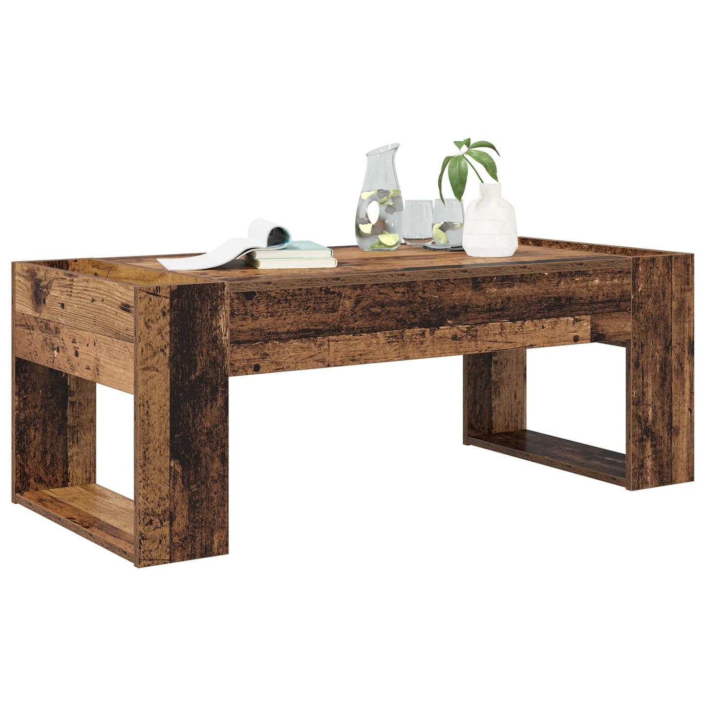 Tavolino da salotto Legno vecchio 110 x 50 x 41 cm | homemem39