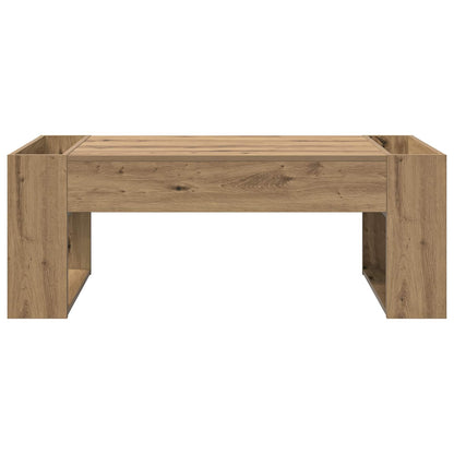 Tavolino da salotto Rovere artigianale 110 x 50 x 41 cm | homemem39